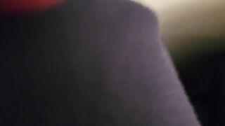 Semi-POV of me Jerking off My Uncut Knob to Climax Where I Snort Like a Pig