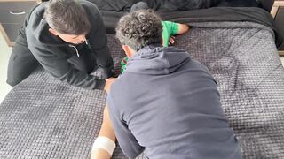 Sucking my soccer player ally's butt