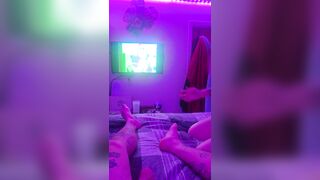 Creampied my bestfriend wile watching her booty jiggle