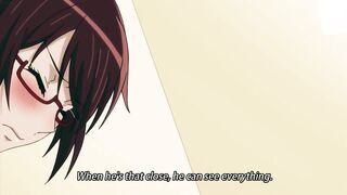 Marvelous Hotty with Glasses and Large Bazookas Likes to Screw with Her Curly Cunt