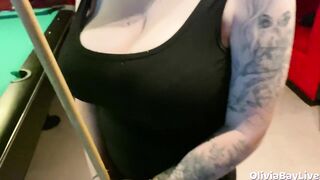 This chab Said Me If I Miss The Discharged I Have To Suck His Penis in Public Throne-room- Olivia Bay