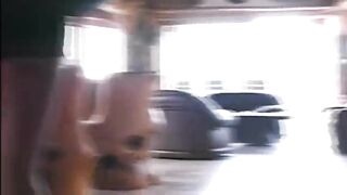 Golden-haired with a breathtaking round booty, booty drilled by a large wang