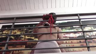 I tied and banged my large bazookas wife on hot fishnet hose