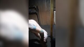 Restrained to a post, alone in a cabin in the woods. Butt banged. My superlatively good dream so far