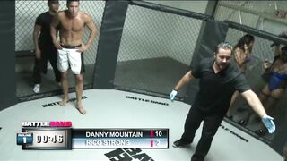 Sexy ebony breasty hotty drilled hard by the giant schlong of Danny Mountain