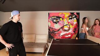 That guy Loses a Wager and Has to See Me Bang His Girlfriend and Her Ally - Sara Blond - Amber Prada