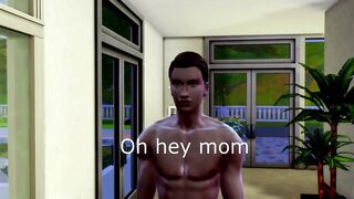 Stepmom and son masturbate for every other