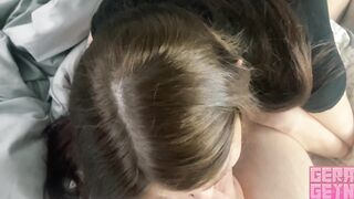 Worthwhile Morning Darling, Woke Up a Large Jock With a Soaked Fellatio