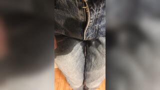 peeing jeans twice