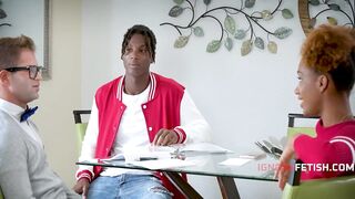 -Screw My Black Step Sis, Give Me Lessons - James Cameron, Nickey rebel, Lacey London