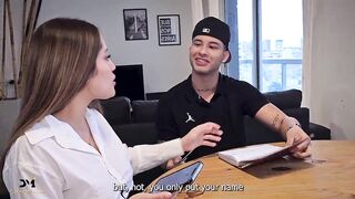 I screw my classmate when we're alone at home - Danner Mendez & Paula Rojas