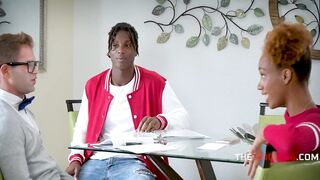 Spitroast Notes Swap (Nerd Gets His 1st Vagina, The Schlongs Get Their Grades Up)