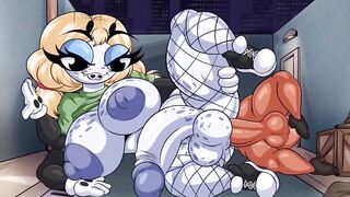 Cleo And Snapercival Spooning