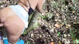 My WIFE's mother I'd like to fuck Breasty BESTIE desires to be drilled outdoors. That babe's nervous but ready to do everything.