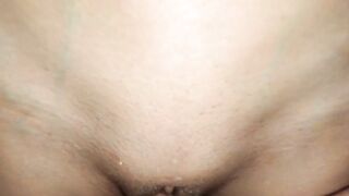 WOW! - Russian teen angel and dude cumming on her abdomen