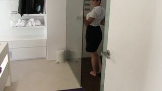 Hot secretary juicy garments dream