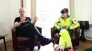 Gorgeus French Honey with Unshaved Vagina and Consummate Firm Breasts 675