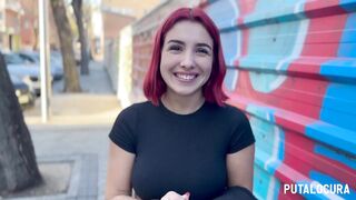 PutaLocura - Torbe convinces breasty redhead model Judiyu in Caught