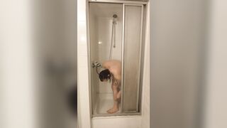 Showering And Shaving