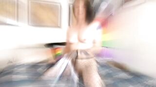 TS Jaymie Jameson Takes cum from BBC bull in her constricted screw aperture