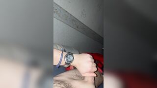 Youthful dude masturbate and cum very sexy