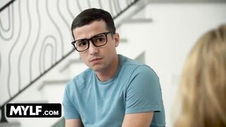 Lustful Teen Gets His Desire When His Step Mamma Asks Him to Get Her Preggo