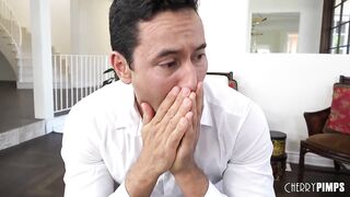 Jana Hicks Makes Her Cucked Spouse See Her Get a Large Wang Facial Ejaculation