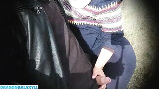 My stepsister and I doing impure things on the street and then at home