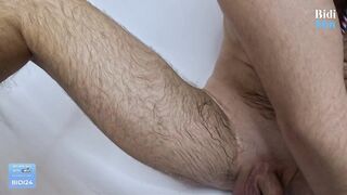 Recent Shave Down There → Couldn’t Resist Jerking off Hard & Exploding