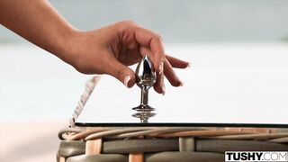 TUSHY Anal-Hungry Athlete Jadilica Trains Her Constricted Booty To Take The Gold In Gaping