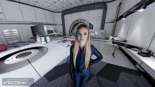 VR Conk: Hot Chick In Ripped Suit Sucks And Bangs In Cosplay Porn