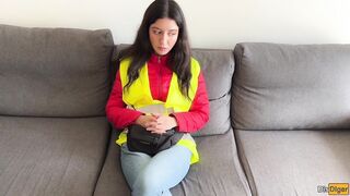 Caught Bus Conductor Cheating Passengers and Screwed Him Cum in Vagina