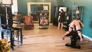 Fetish Lofts with My two Slaves, Torture Area, Thrall Treatment, Cage and Peculiar Lounger, Part two-two.