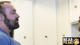 BEARFILMS Hungry Kosher Pig Takes Brad Kalvo Massive Shlong