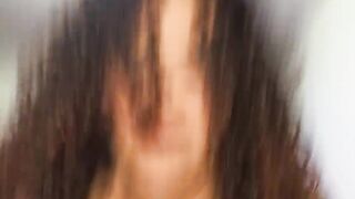 Mexican woman getting drilled hard in the booty, rides like a female-dominant