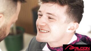 FALCON STUDIOS - Grant Ducati’s Dress Torn Open & Butt Destroyed by John Brachalli