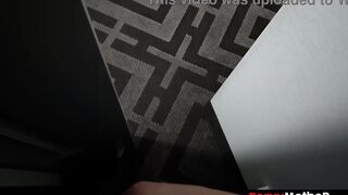 Peeping Stepson Nurtures his Stepmom's Cunt after Being Caught