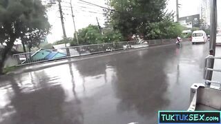 Petite Thai teen in uniform loves to be screwed on amateur clip