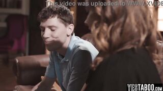 Large tits curvy widow mother I'd like to fuck gets enticed and pounded by her neighbors stepson