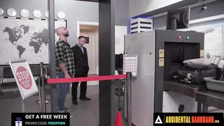 ACCIDENTAL GROUP SEX - Hawt Whitney Wright Gets Team-fucked By Airport Security SPANISH SUBTITLES