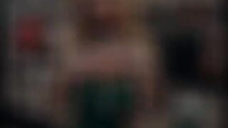 A Hawt waitress in a café three (AI-generated) (No live-action) (NSFW)