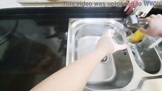 Urgent masturbation: Stepmom helps stepson after this chab took the wrong pills