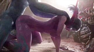 Unparalleled angel yearns for intensive orgasm in her mad body in vivid cg toon