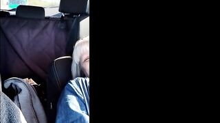 Undressed and knocking one out in public