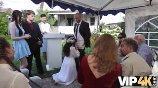 VIP4K. What kind of wedding would it be out of group-sex?