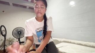 sex with a strange brunette hair with a flawless body that I met in the park.