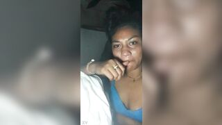 Hawt Tongan bitch teat play