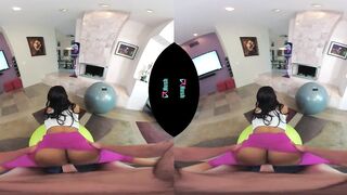 VRHUSH Jenna Foxx gets bent over and banged in yoga panties