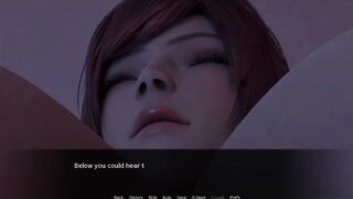 Giantess redhead ate me but I managed to escape!