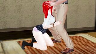 Stop masturbating, stepsister. Take my ramrod! Comics anime